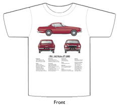 Volvo P1800 1961-66 T-shirt Front